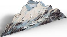 Everdell Silverfrost: Deluxe Wooden Mountain components