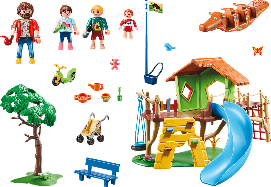 Playmobil® City Life Adventure Playground components