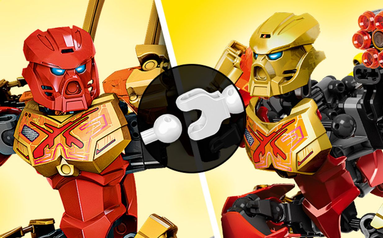 LEGO® Bionicle Tahu - Maître du Feu composants