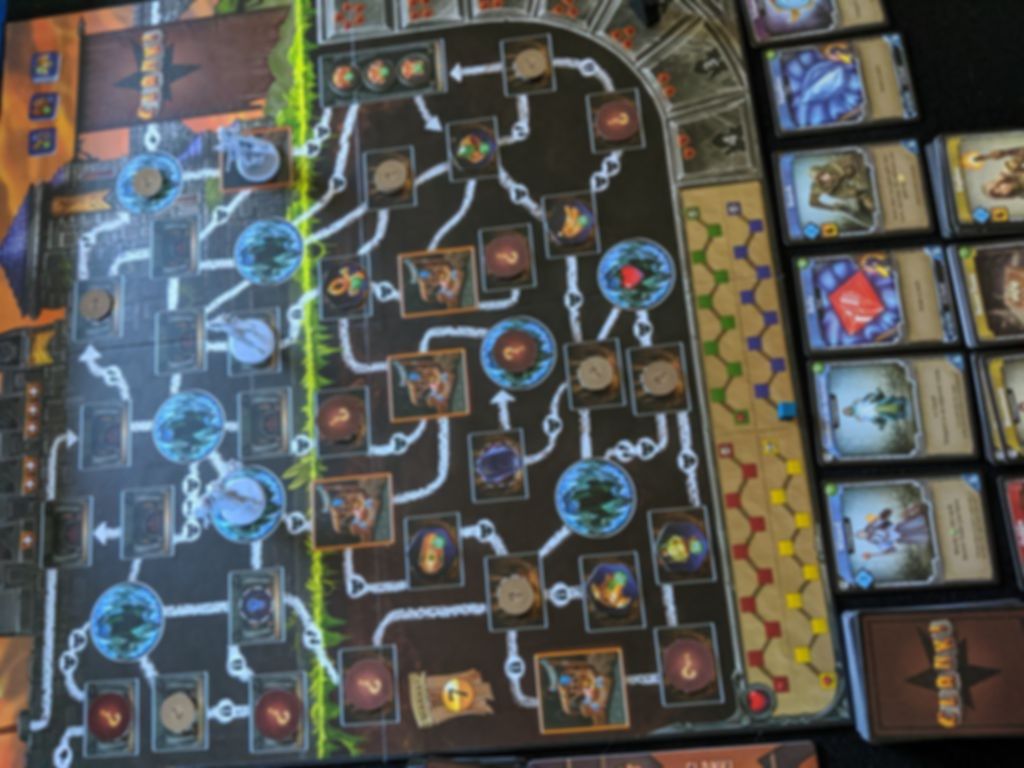 Clank! Legacy: Acquisitions Incorporated – Upper Management Pack game board