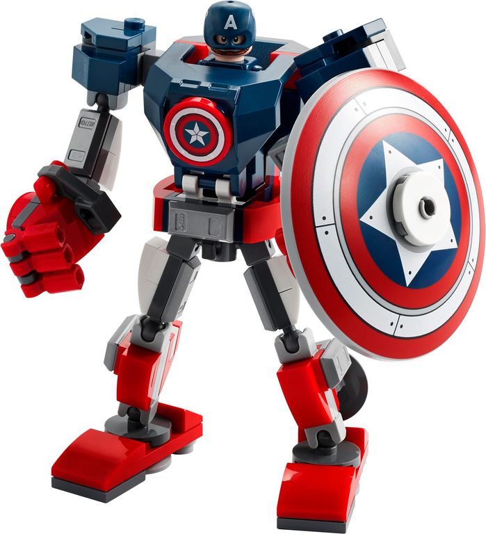 LEGO® Marvel Armadura Robótica del Capitán América partes