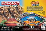 Monopoly: Naruto parte posterior de la caja