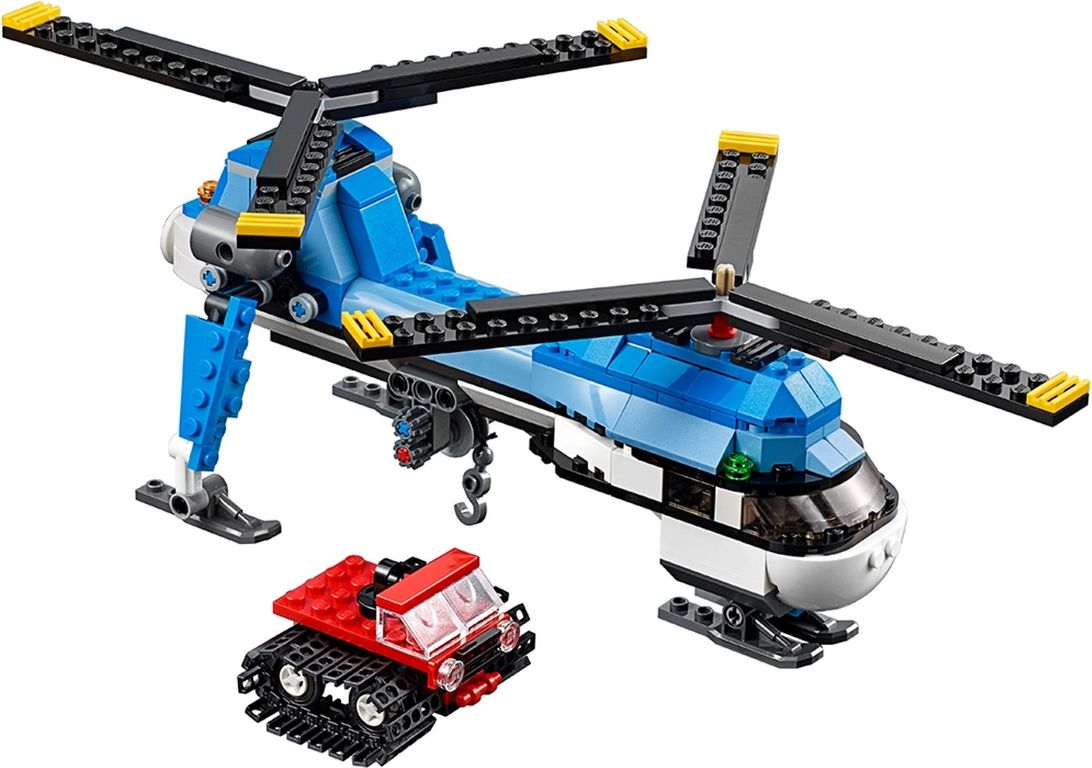 LEGO® Creator Twin Spin Helicopter components