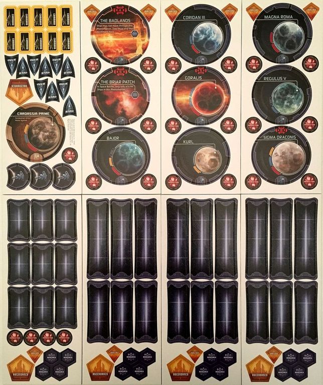 Star Trek: Ascendancy - Cardassian Union components