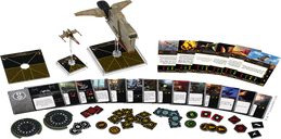 Star Wars: X-Wing (Second Edition) – Hound's Tooth Expansion Pack components