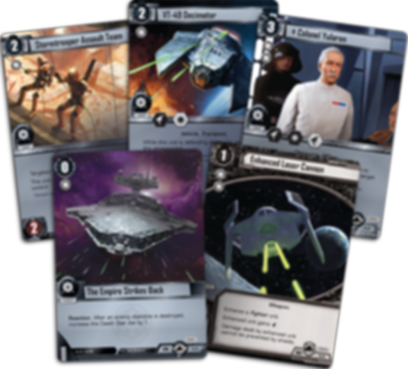 Star Wars: Il Gioco di Carte - Complicazioni Imperiali carte