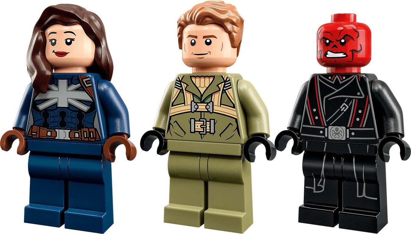 LEGO® Marvel L’agent Carter et le marcheur d’Hydra figurines