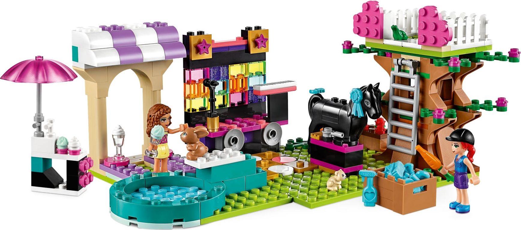 LEGO® Friends Heartlake City Brick Box components