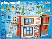 Playmobil® City Life Furnished Children's Hospital components