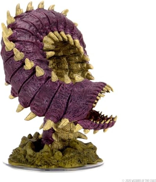 D&D Nolzur's Marvelous Miniatures - Purple Worm miniatura