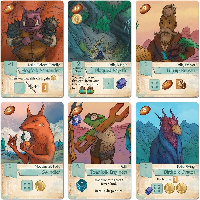 Creature Caravan carte