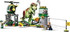 LEGO® Jurassic World Fuga del Dinosaurio T. rex jugabilidad