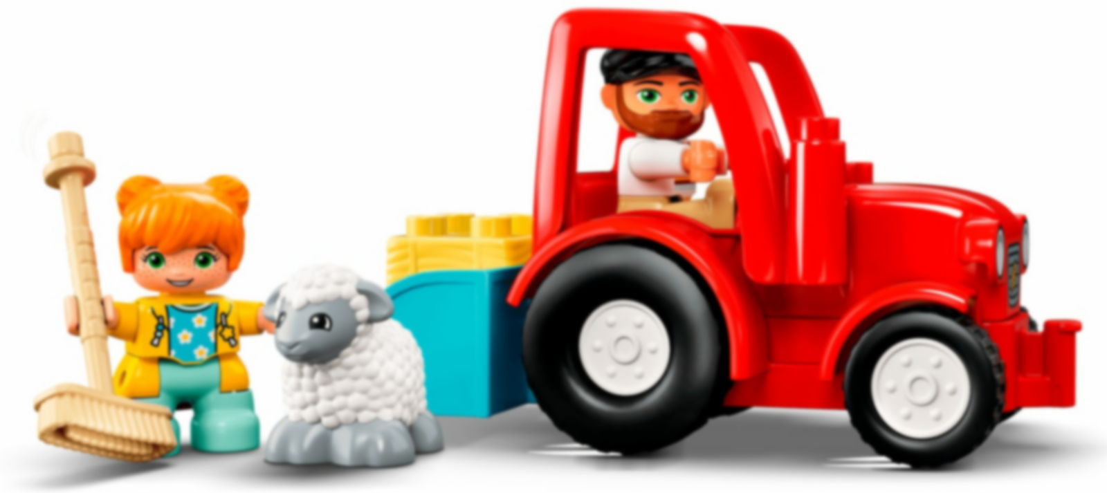 LEGO® DUPLO® Traktor und Tierpflege komponenten