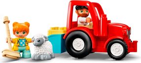 LEGO® DUPLO® Le tracteur et les animaux composants