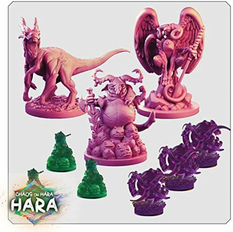 Champions of Hara: Chaos On Hara miniaturen