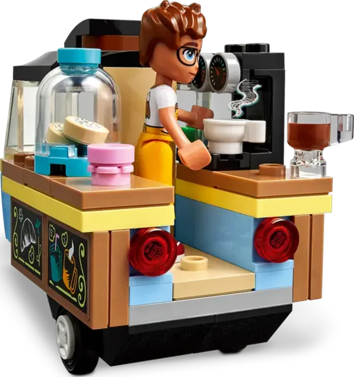 LEGO® Friends Bakkersfoodtruck achterkant