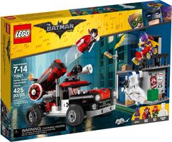 LEGO® Batman Movie L'attaque boulet de canon d'Harley Quinn™