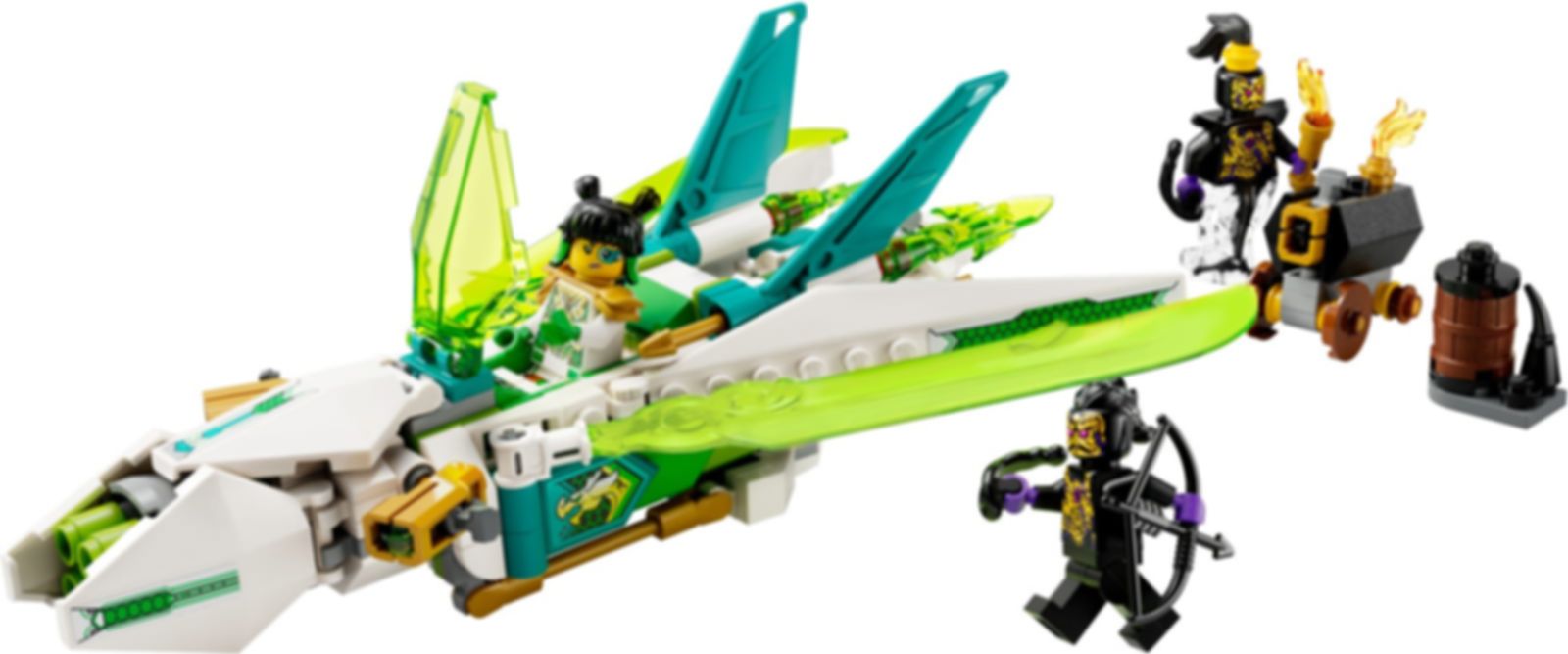 LEGO® Monkie Kid Mei's Dragon Jet gameplay