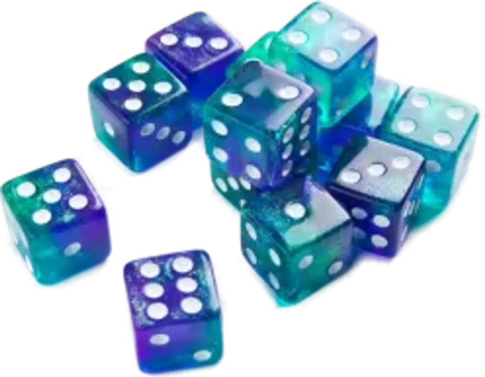 Gamegenic D6 Dice Set (set of 36) Galaxy Series dado