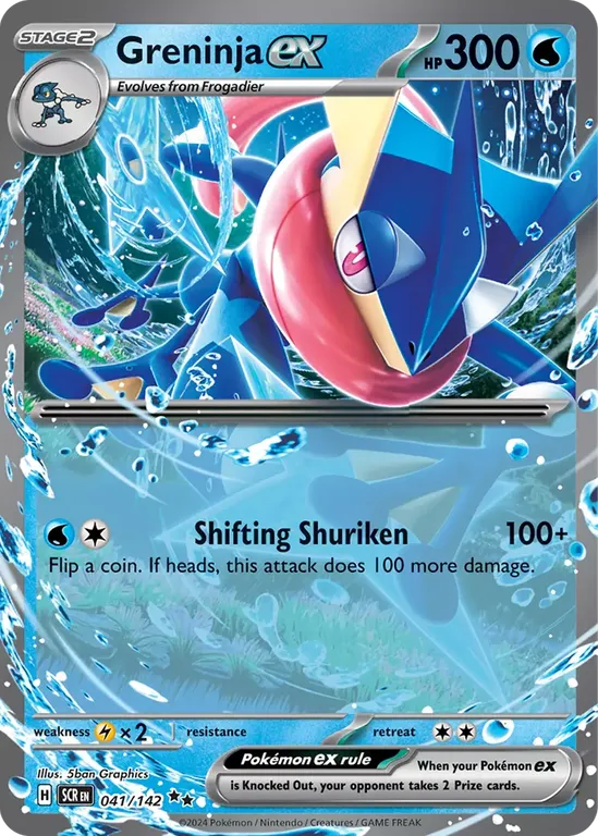 Pokémon - EX Box: Greninja EX & Kingdra EX Special Collection carta