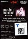 Unstable Unicorns:  Nightmares Expansion Pack parte posterior de la caja