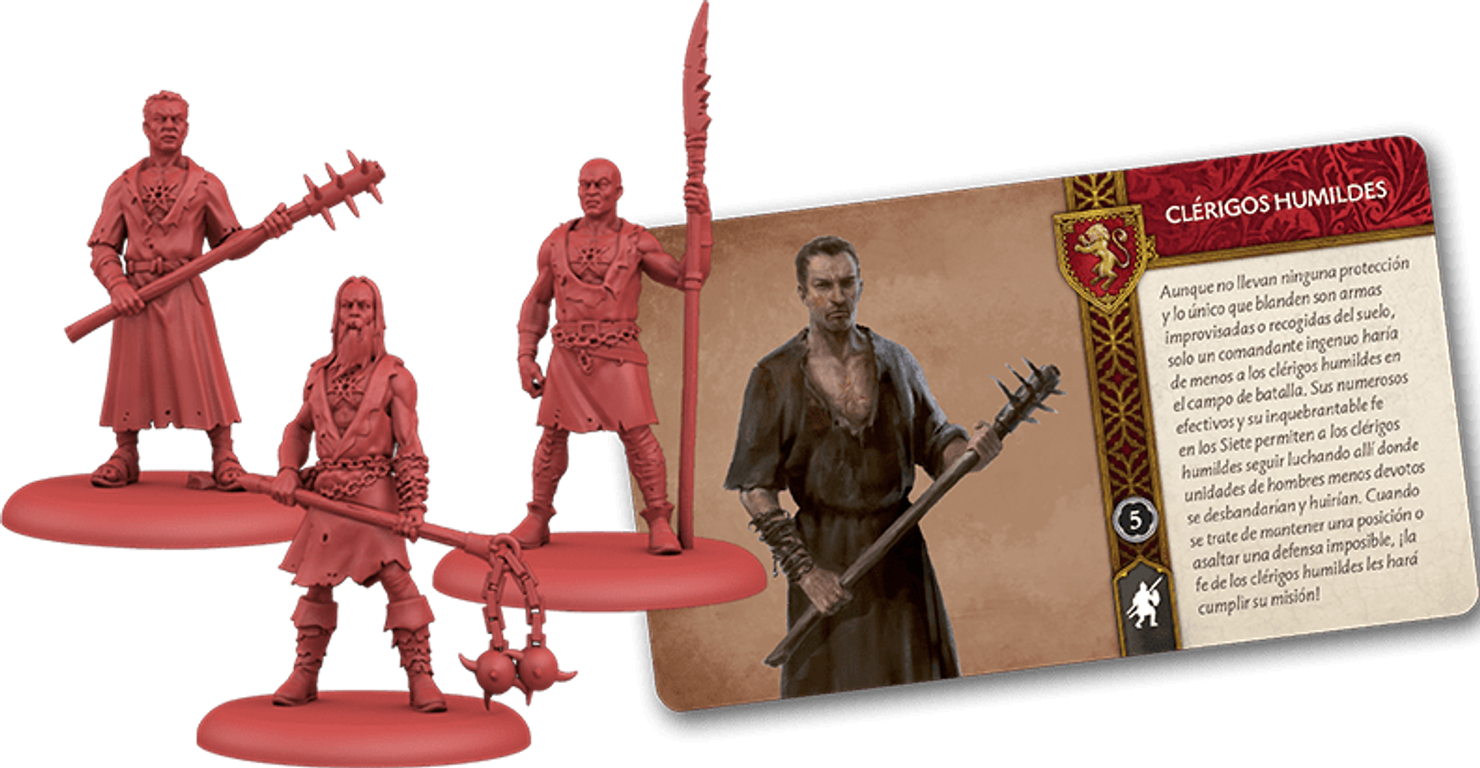 A Song of Ice & Fire: Tabletop Miniatures Game – Poor Fellows components