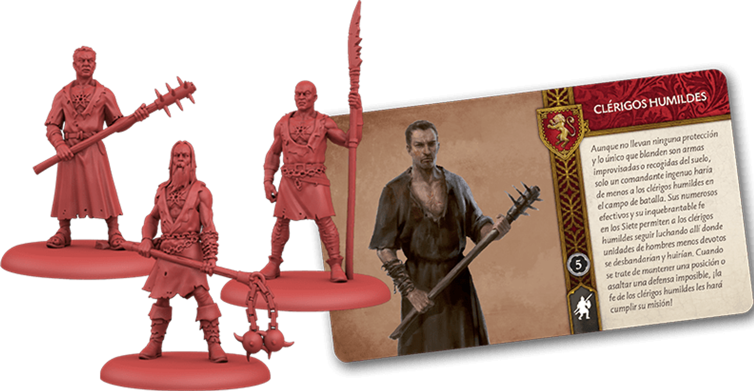 A Song of Ice & Fire: Tabletop Miniatures Game – Poor Fellows componenten