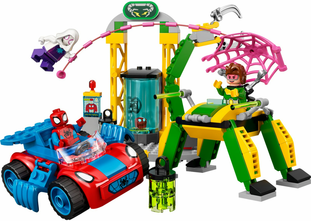 LEGO® Marvel Spider-Man en el Laboratorio de Doc Ock partes