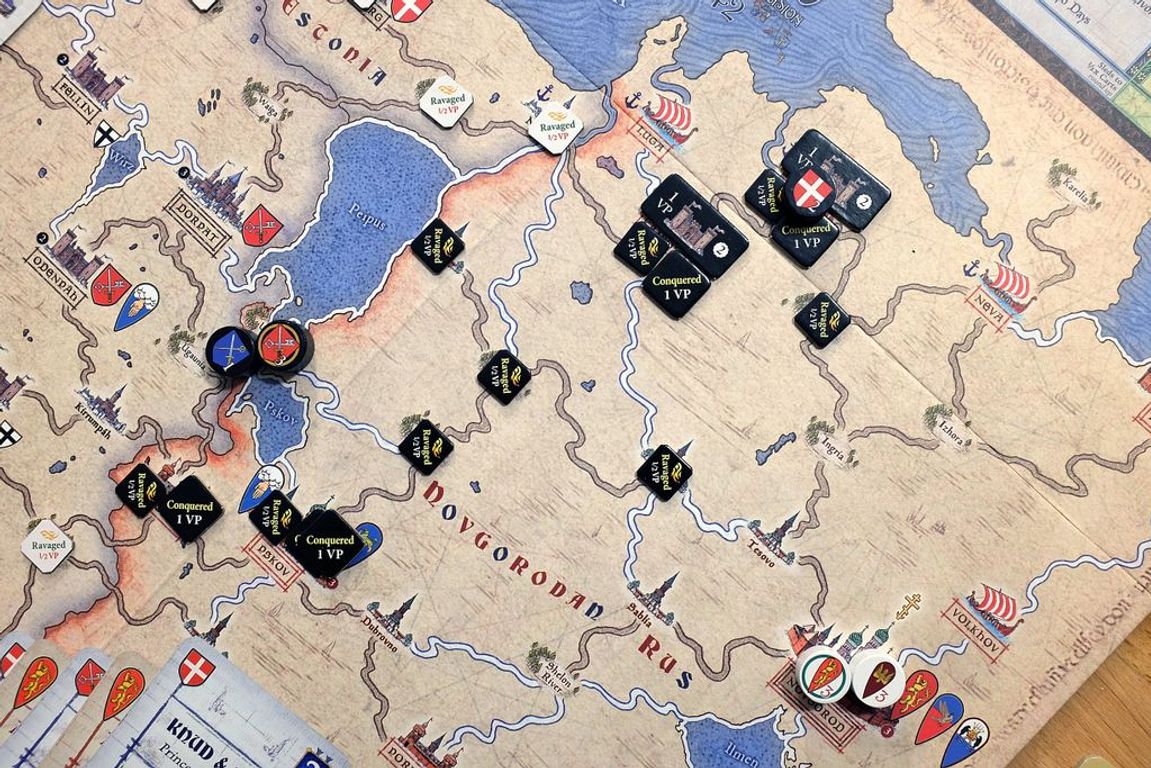 Nevsky: Teutons and Rus in Collision 1240-1242 spielablauf