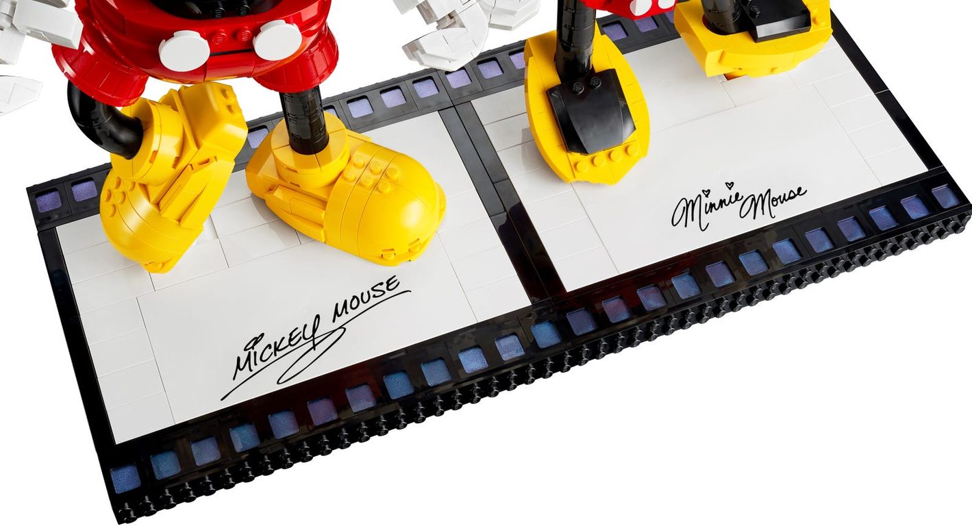 LEGO® Disney Personaggi costruibili di Topolino e Minnie componenti