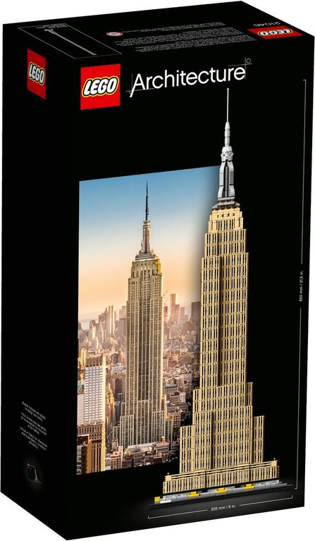 LEGO® Architecture Empire State Building back of the box