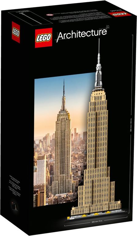 LEGO® Architecture Empire State Building rückseite der box