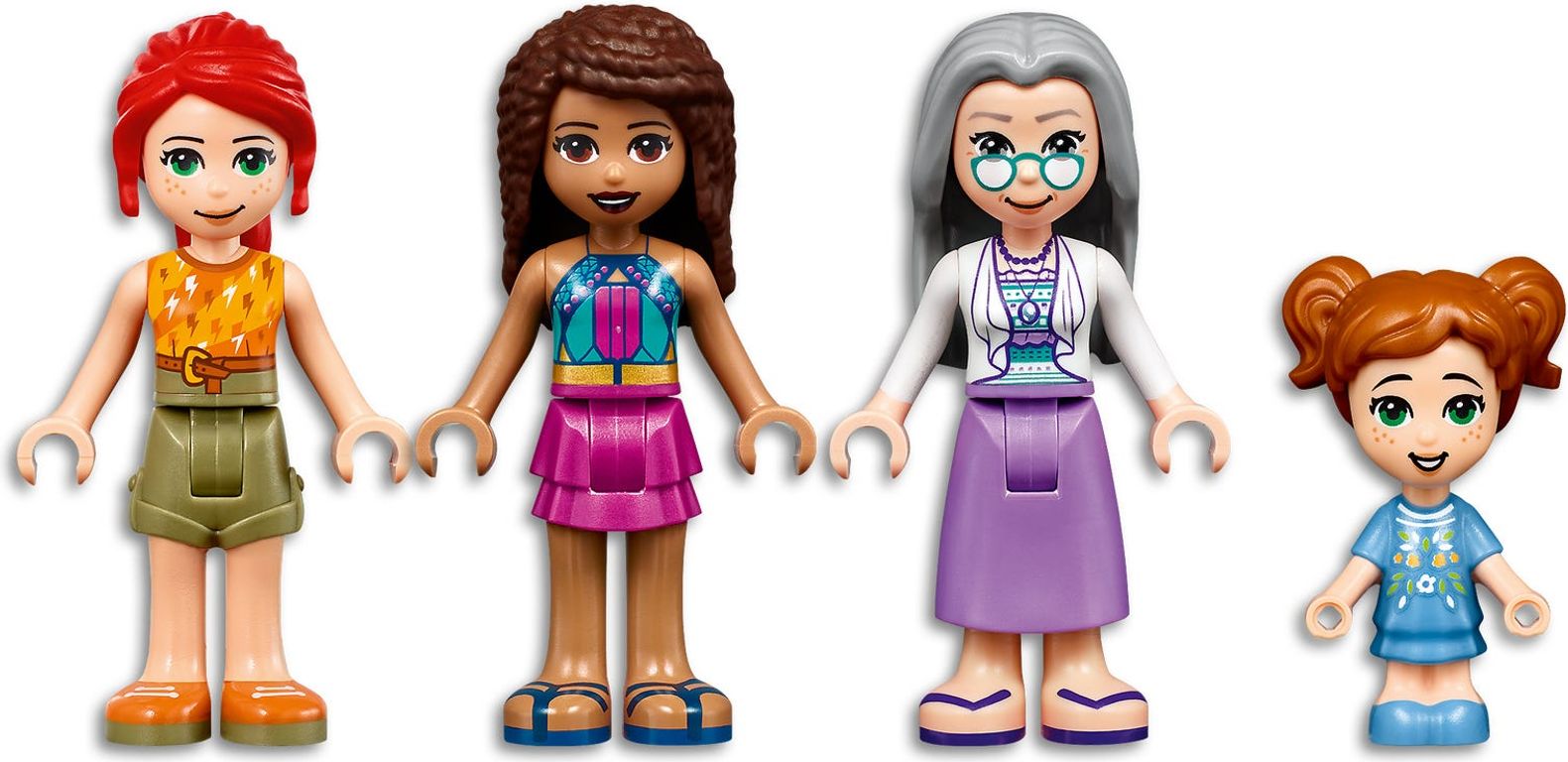 LEGO® Friends Surfer Beachfront minifigures