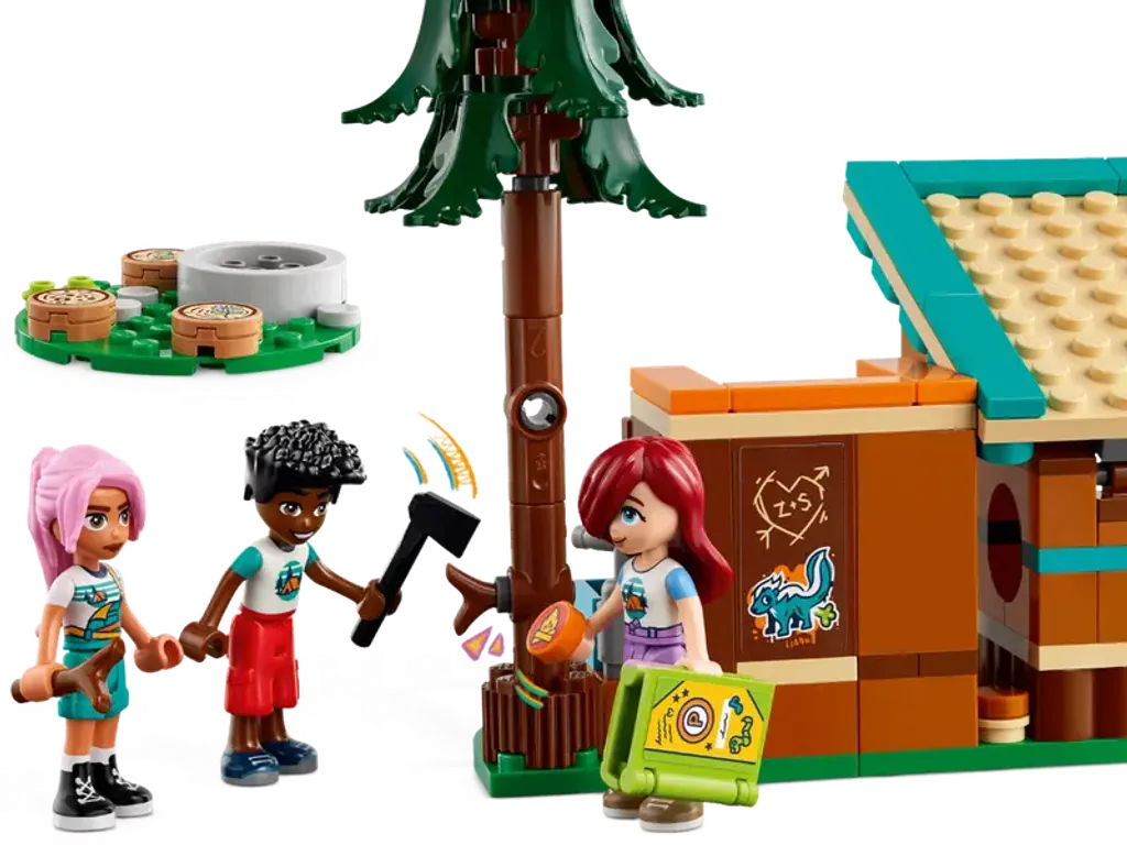 LEGO® Friends Campamento de Aventura: Cabañas Confortables