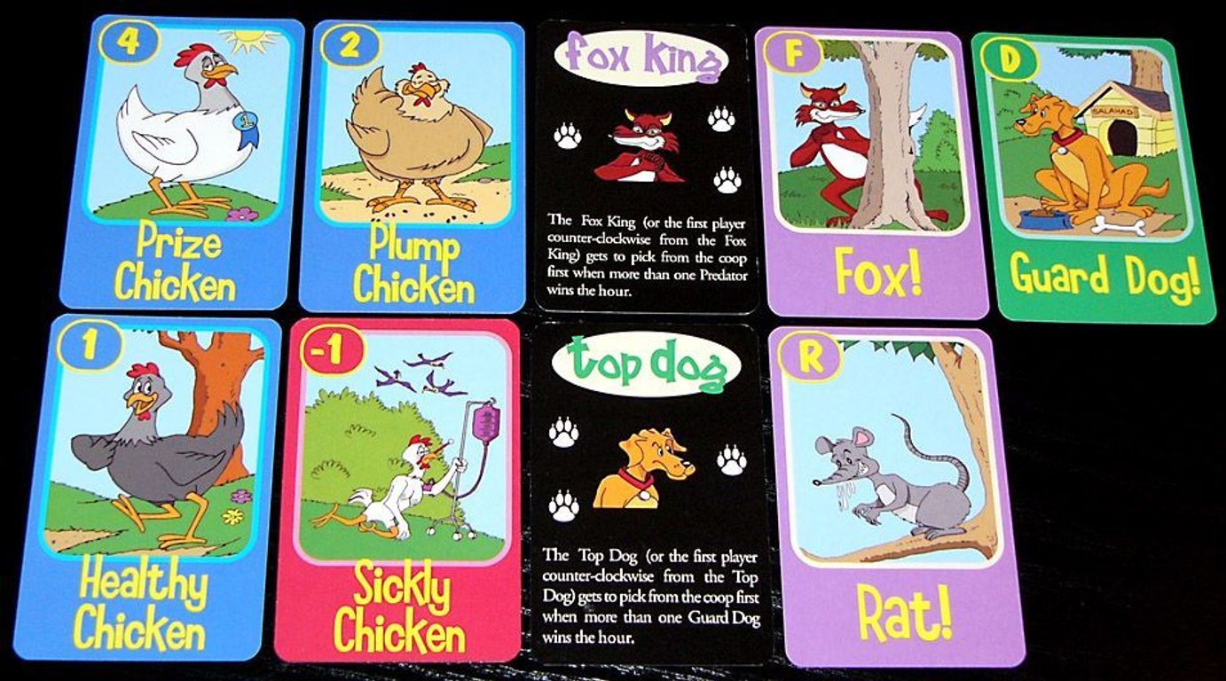Nobody but Us Chickens cards