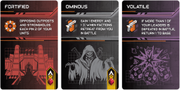 Circadians: Chaos Order – Harbingers Expansion cards