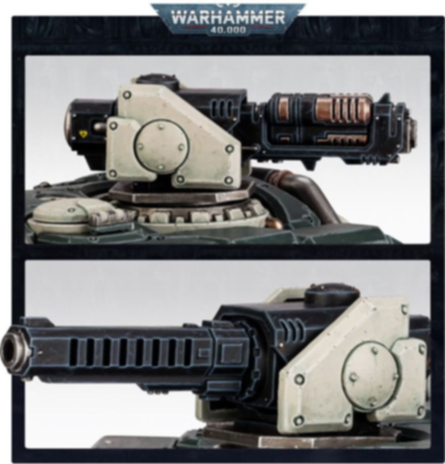 Warhammer 40,000 - Leagues of Votann: Hekaton Land Fortress components