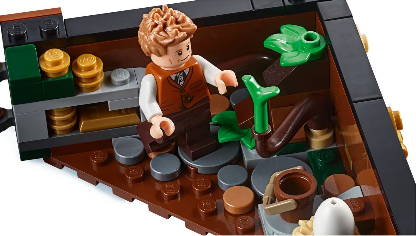 LEGO® Harry Potter™ Newt's koffer met magische wezens speelwijze