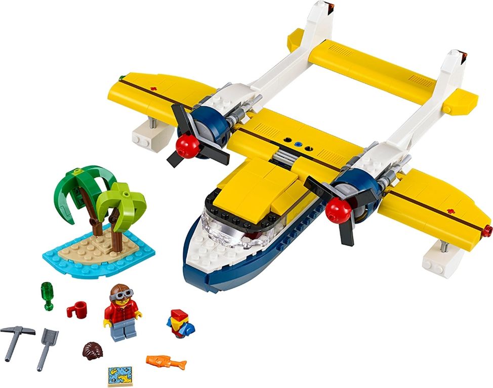 LEGO® Creator Wasserflugzeug-Abenteuer komponenten