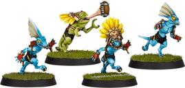 Blood Bowl (2016 edition): Gwaka'moli Crater Gators – Lizardmen Blood Bowl Team miniaturen