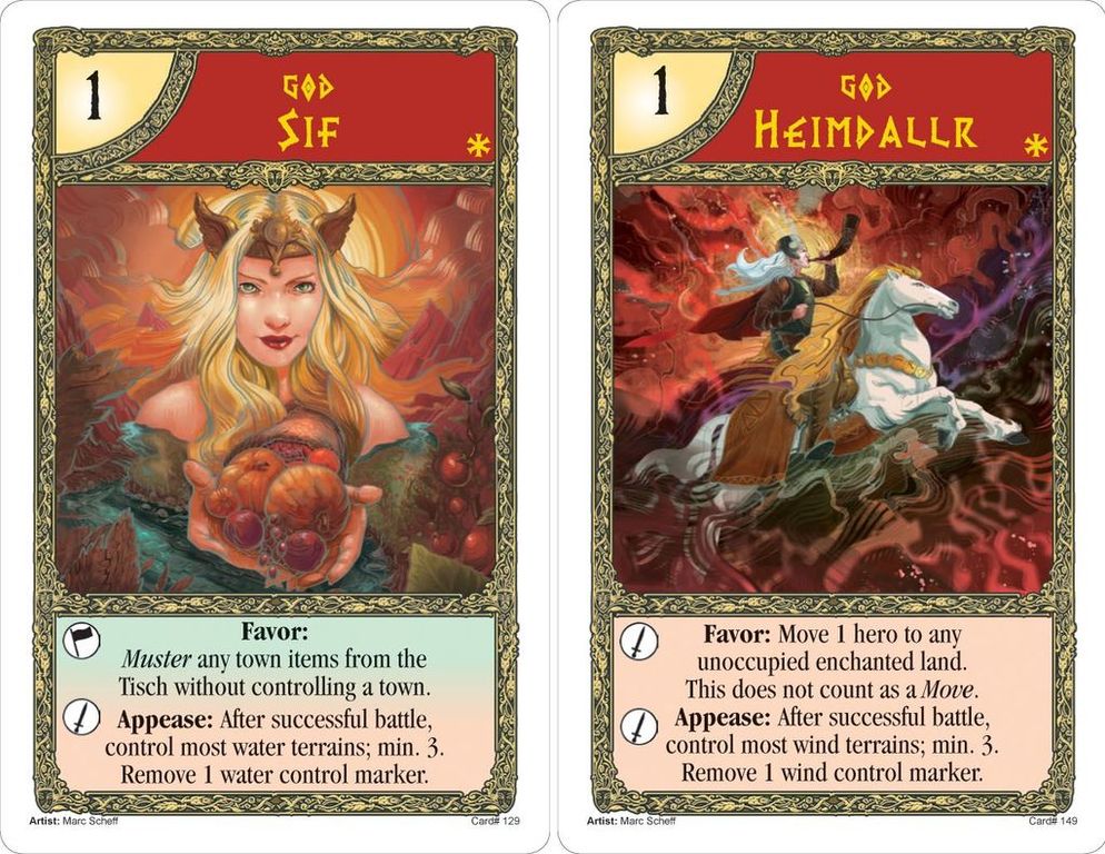 Asgard's Chosen cards