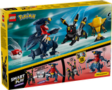 LEGO® Pokémon™ SMART Play™: Umbreon vs. Garchomp Championship Battle back of the box