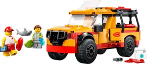 LEGO® City Lifeguard Beach Rescue Truck components