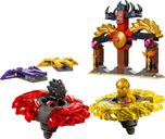 LEGO® Ninjago Pack de combat Spinjitzu du dragon composants