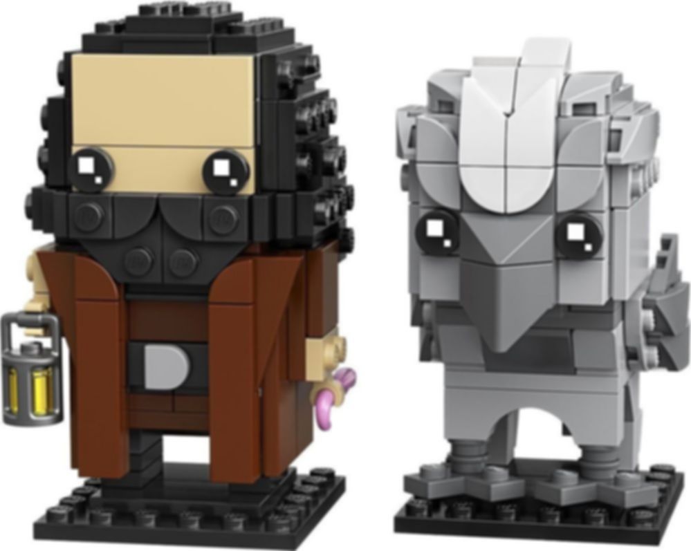 LEGO® BrickHeadz™ Hagrid & Buckbeak components