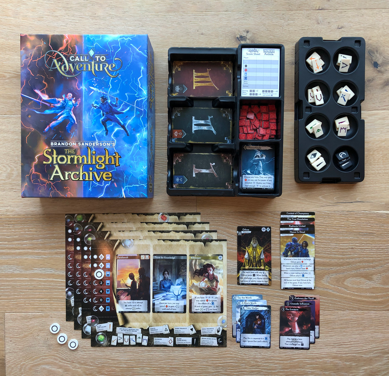 Call to Adventure: Stormlight partes