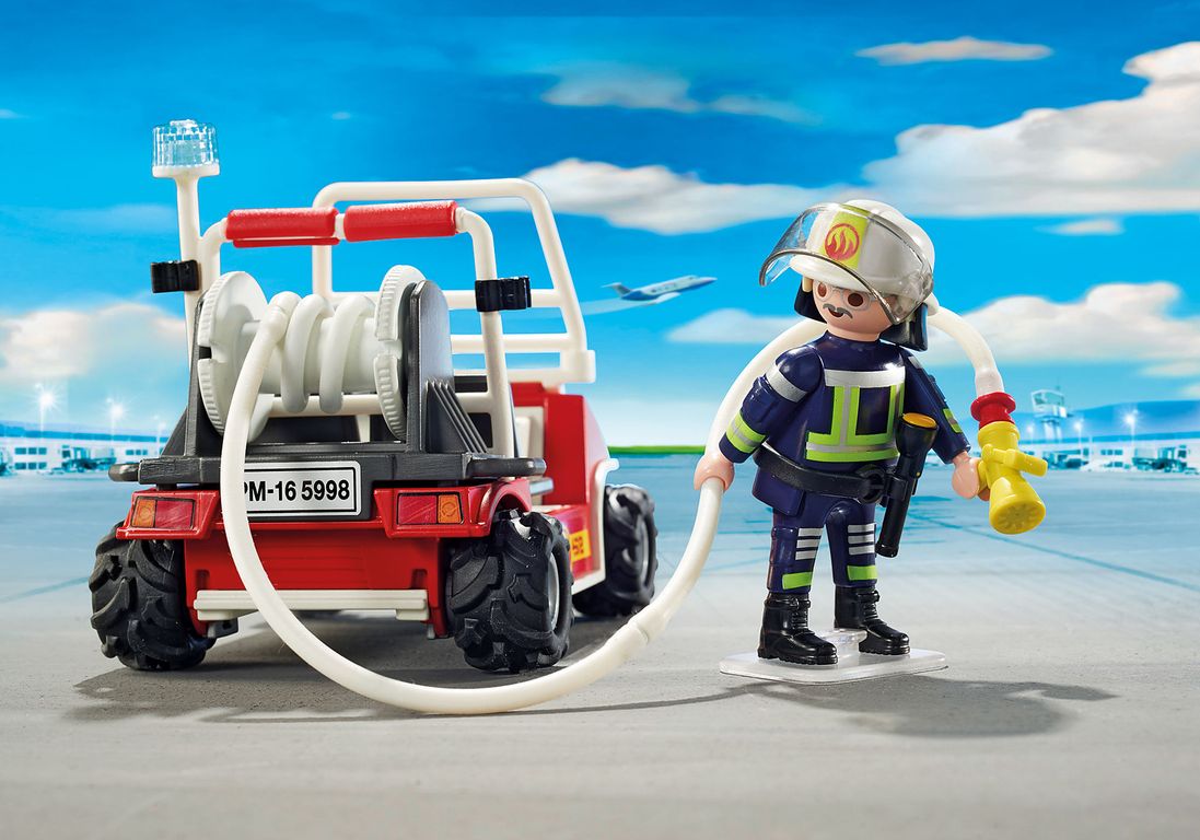 Playmobil® City Action Fire Quad back side