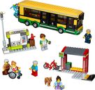 LEGO® City Bus Station components