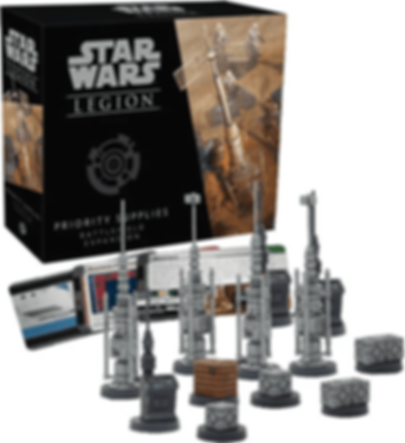 Star Wars: Legion – Priority Supplies Battlefield Expansion components