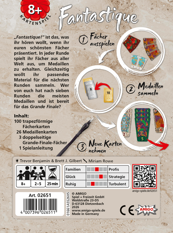 Fantastique rückseite der box